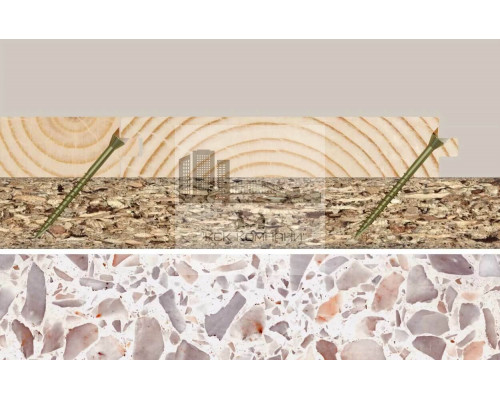 Шуруп потайной  FTF-ST для напольных покрытий неполная резьба шлиц TX ЖЦ, 3.5х35 мм